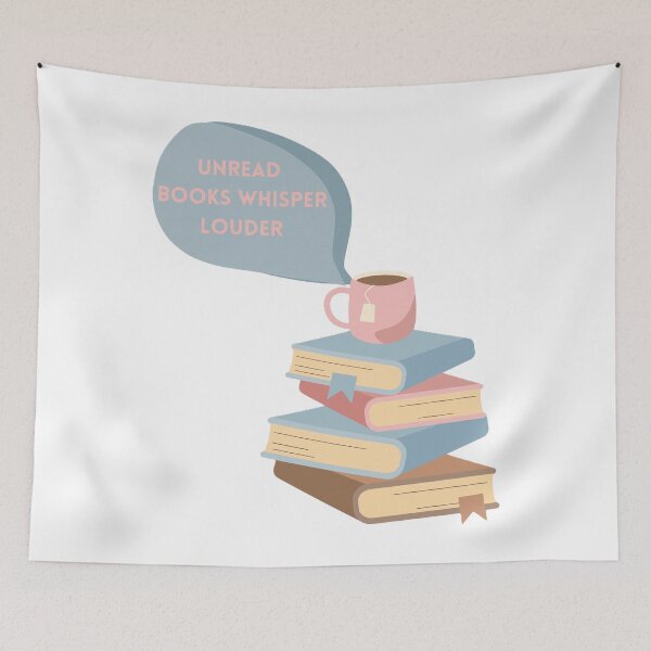 Item preview, Unread books whiper louder designed and sold by creativityisfun.