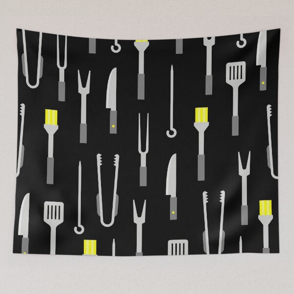 Item preview, barbeque equipment summer bbq chef black designed and sold by Gossip Rag.