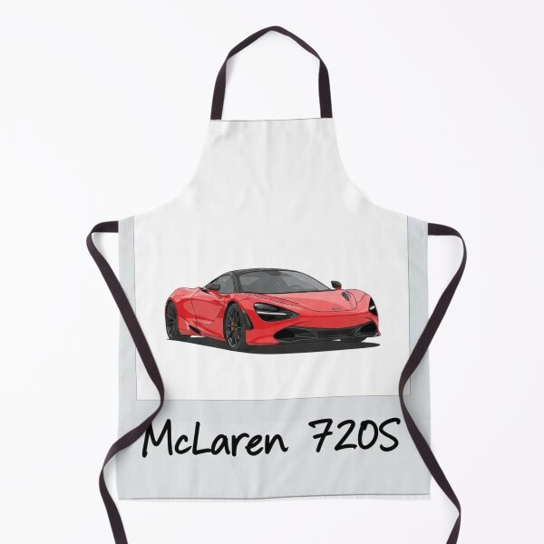 Item preview, McLaren 720S Red Supercar Retro Polaroid Aesthetic Art designed and sold by Motorline44.