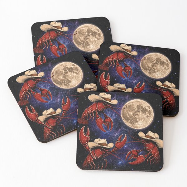 Item preview, Three Crawfish Moon , Crawfish Howling at the Moon designed and sold by will freed18.