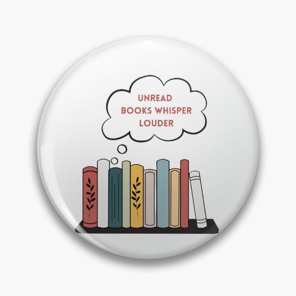Item preview,  Unread books whiper louder designed and sold by creativityisfun.