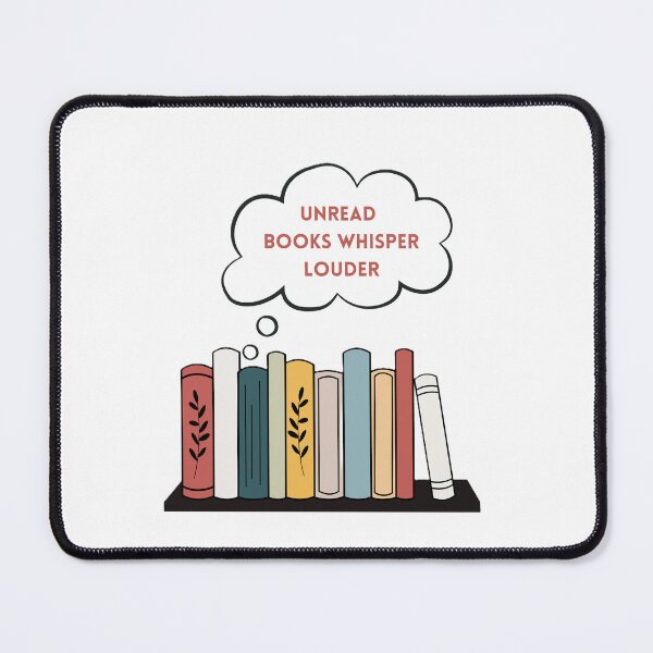 Item preview,  Unread books whiper louder designed and sold by creativityisfun.