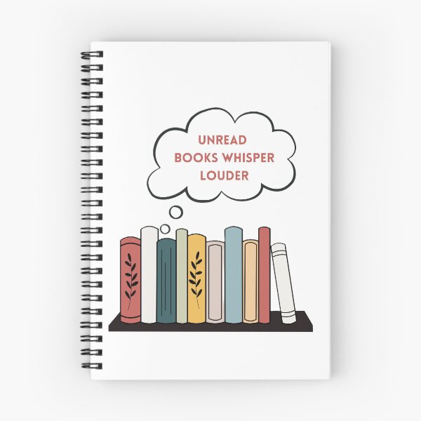 Item preview,  Unread books whiper louder designed and sold by creativityisfun.