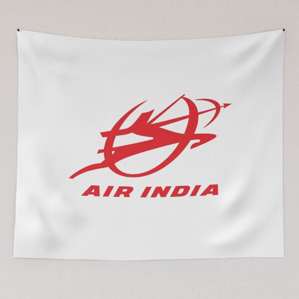 Artikelvorschau, Air India Retro Vintage 1946 Airline Livery Logo entworfen und verkauft von RetroAviation.