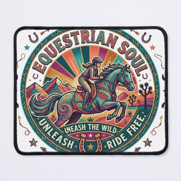 Item preview, Equestrian Soul Boho Horse | Southwestern Wild Ride designed and sold by Wear Sculpt.