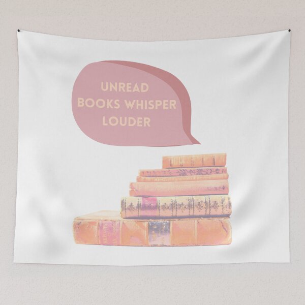 Item preview, Unread books whiper louder designed and sold by creativityisfun.
