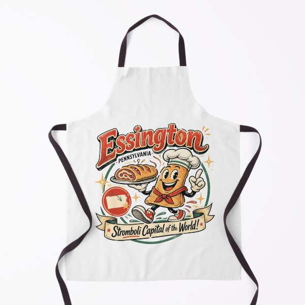 Item preview, Essington, PA - Stromboli Capital of the World - Vintage Mascot designed and sold by The Masked Designer.
