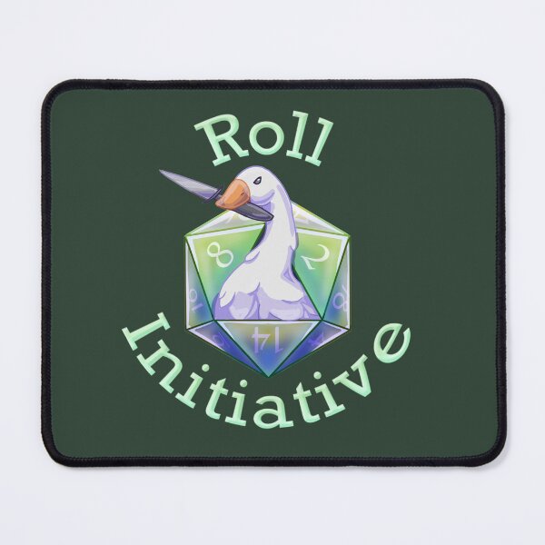 Item preview, Roll Initiative Goose - Green designed and sold by -Solarly-.