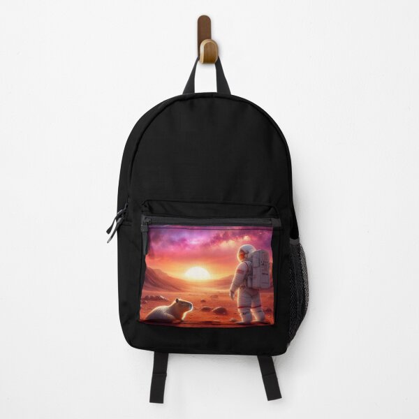 Item preview, Astronaut and Capybara – Mars Sunset designed and sold by Dogandesighn.