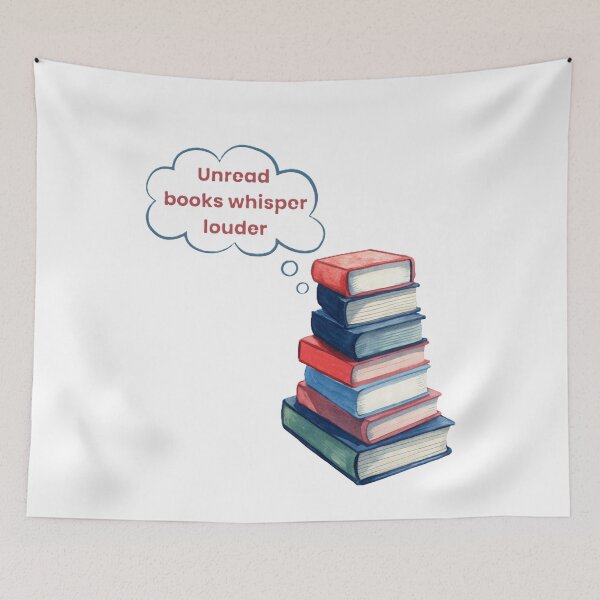 Item preview, Unread books whiper louder designed and sold by creativityisfun.