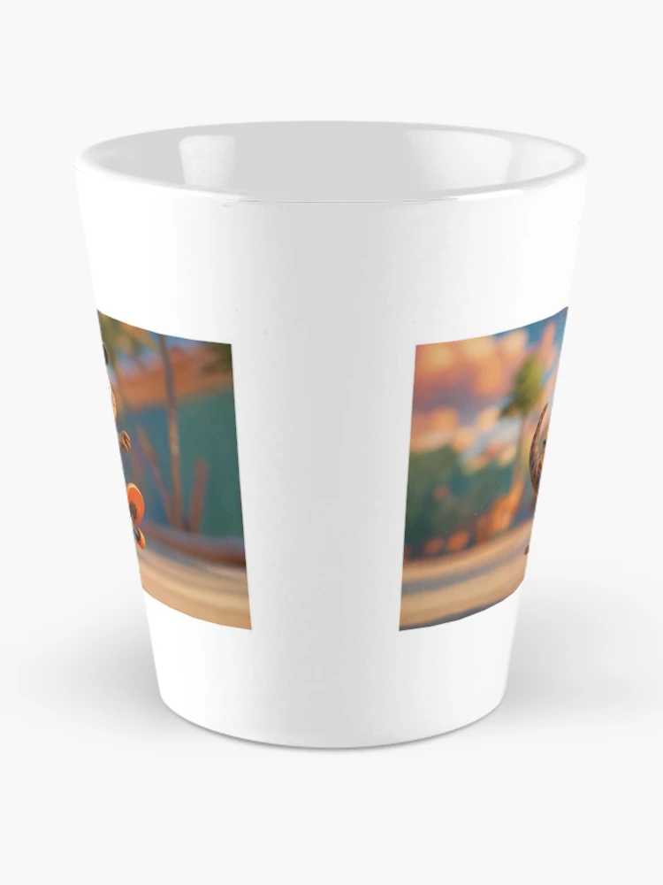 Thumbnail 2 of 4, Coffee Mug, Skater Timor Python designed and sold by Sillytoe.