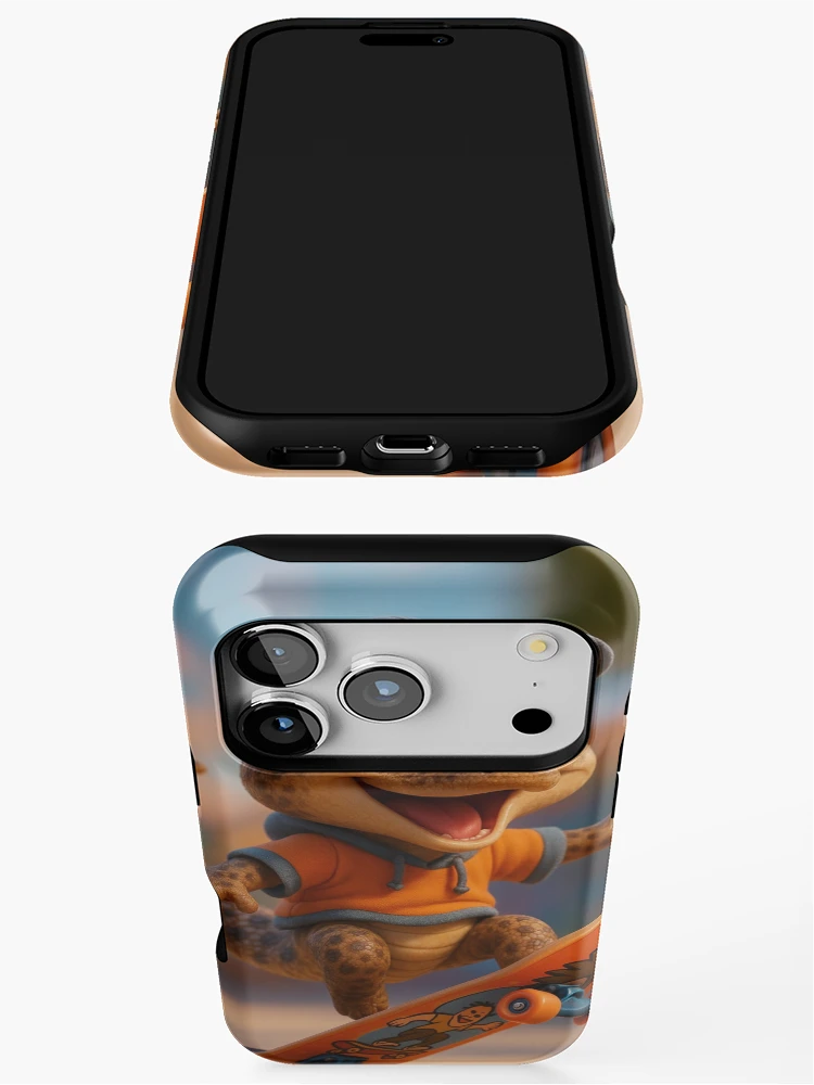 Thumbnail 3 of 4, iPhone Case, Skater Timor Python designed and sold by Sillytoe.