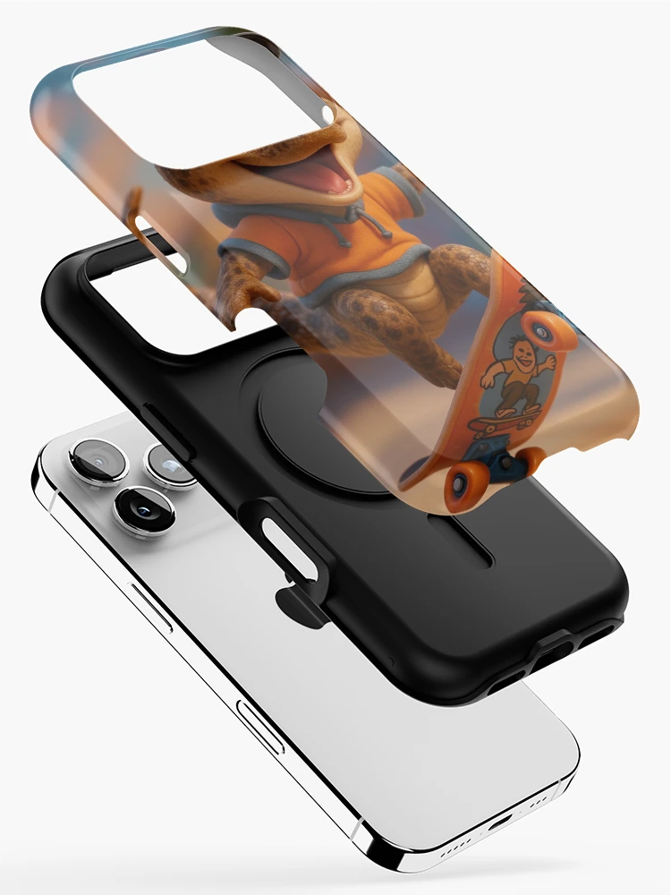 Thumbnail 2 of 4, iPhone Case, Skater Timor Python designed and sold by Sillytoe.