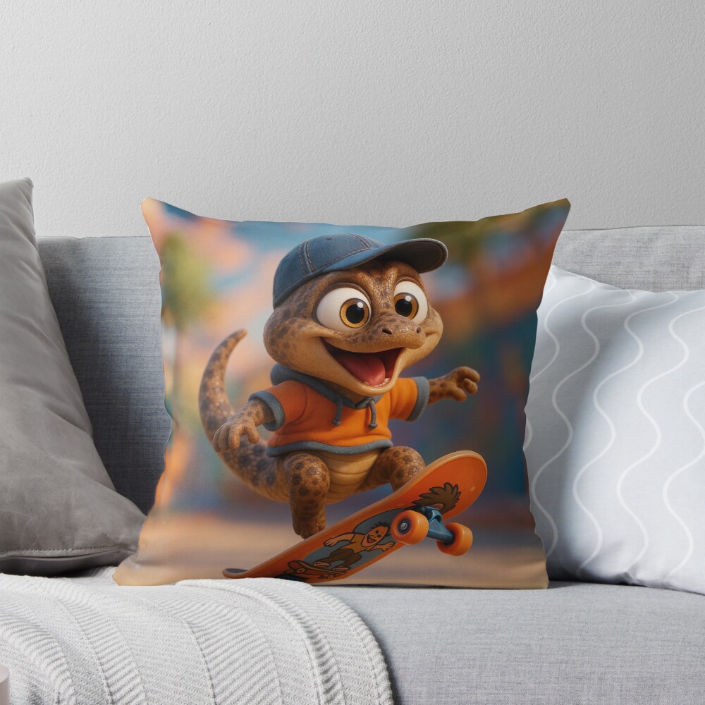 Item preview, Throw Pillow designed and sold by Sillytoe.