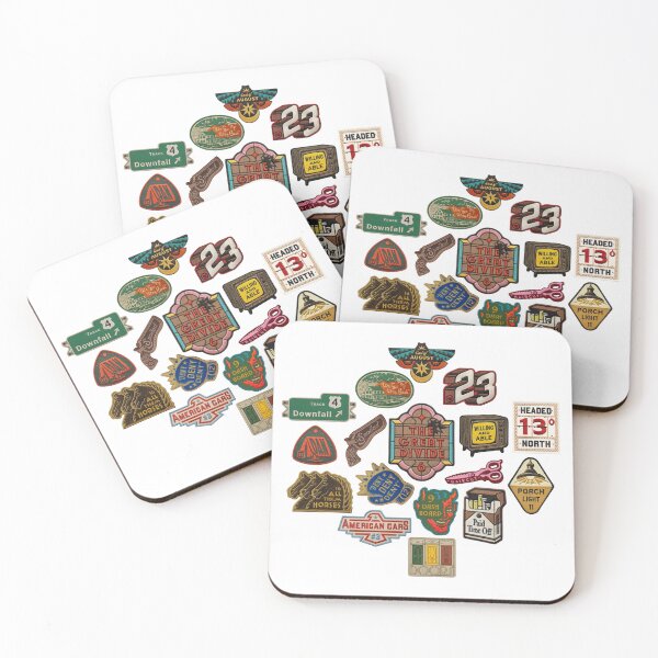 Item preview, The Great Divide Patches Collection designed and sold by musicinmyblood.