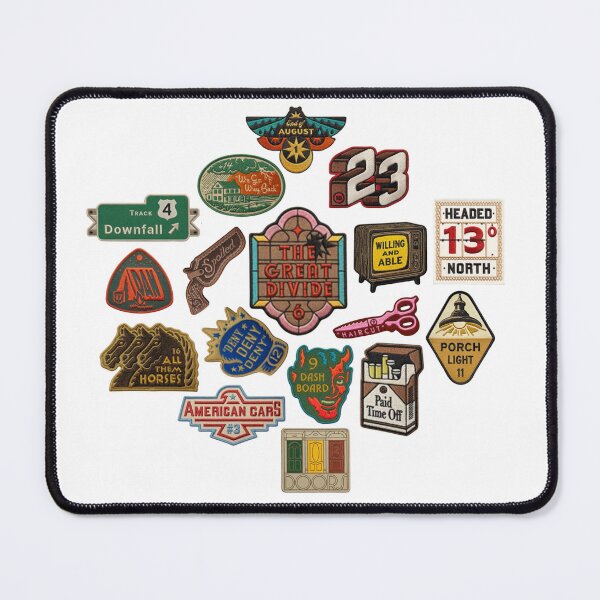 Item preview, The Great Divide Patches Collection designed and sold by musicinmyblood.