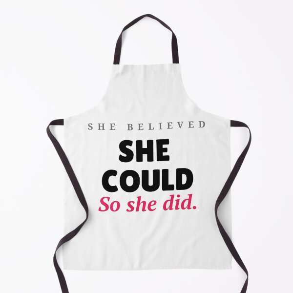 Item preview, She Believed She Could So She Did – Motivational Women's Empowerment Quote designed and sold by Epic Wear Store.