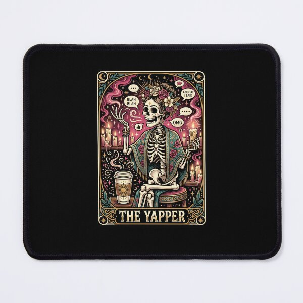 Item preview, The Yapper Talking Skeleton Coffee Lover designed and sold by snowry.