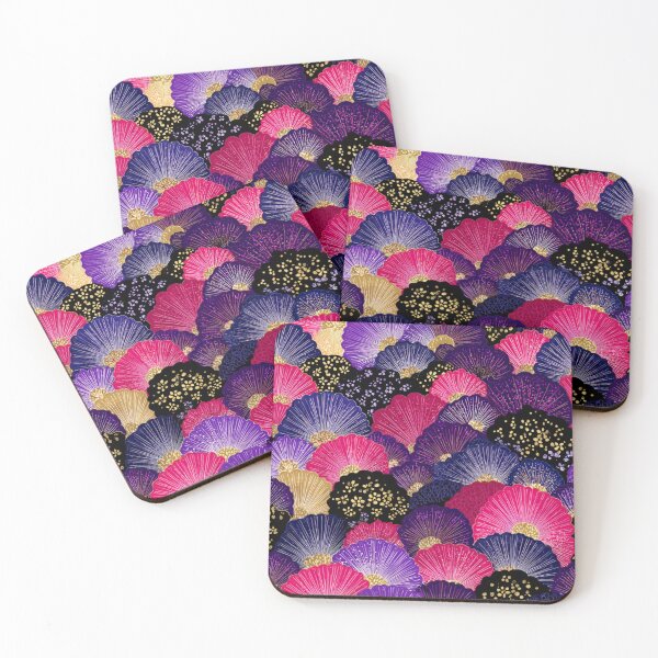 Item preview, Vibrant Japanese Folding Fan Pattern Asian Culture Art designed and sold by NicolasGlowArt.