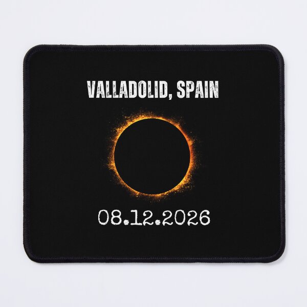 Item preview, Valladolid Spain Total Solar Eclipse 08.12.2026 designed and sold by snowry.
