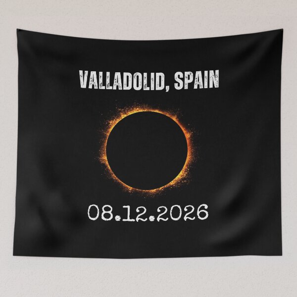 Item preview, Valladolid Spain Total Solar Eclipse 08.12.2026 designed and sold by snowry.