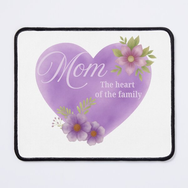 Item preview, Mom the heart of the family designed and sold by IdrisINK.
