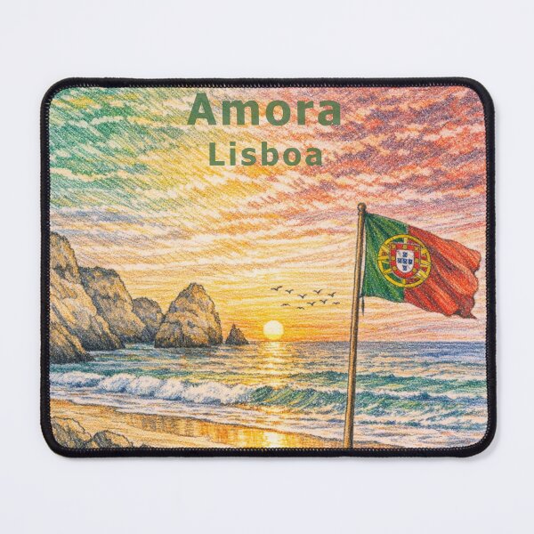 Item preview, Evening sunset in Amora, Portugal. designed and sold by Gunnar Hermansen.