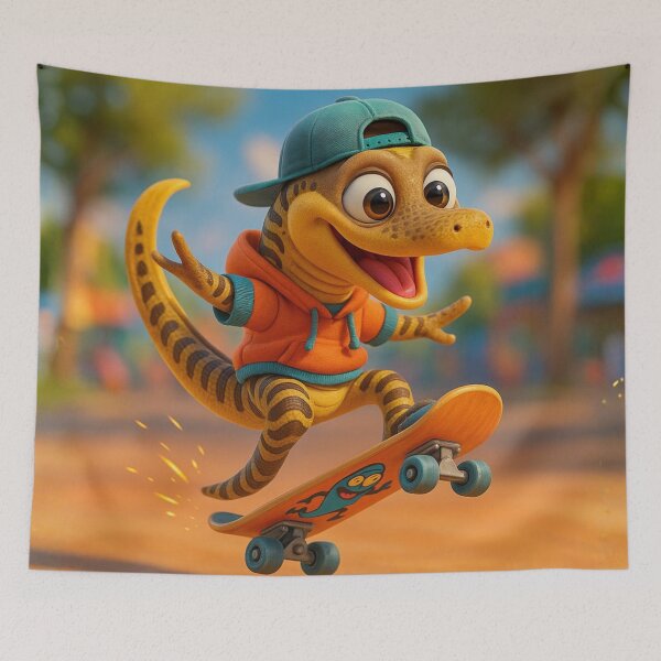 Item preview, Skater Tire Track Eel designed and sold by Sillytoe.