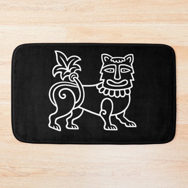 Item preview, Retro Japanese Shisa Lion Dog – Okinawan Guardian Spirit Artwork designed and sold by Analog Aura .