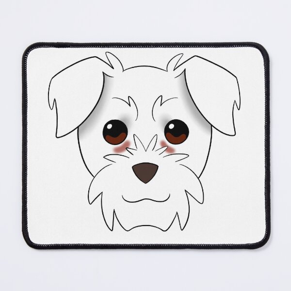 Item preview, White Parson Russell Terrier Tear Stains designed and sold by OliRoseArt.