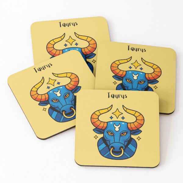 Item preview, Taurus Zodiac Sign Pop Art Bull Illustration designed and sold by SolutionsArt.