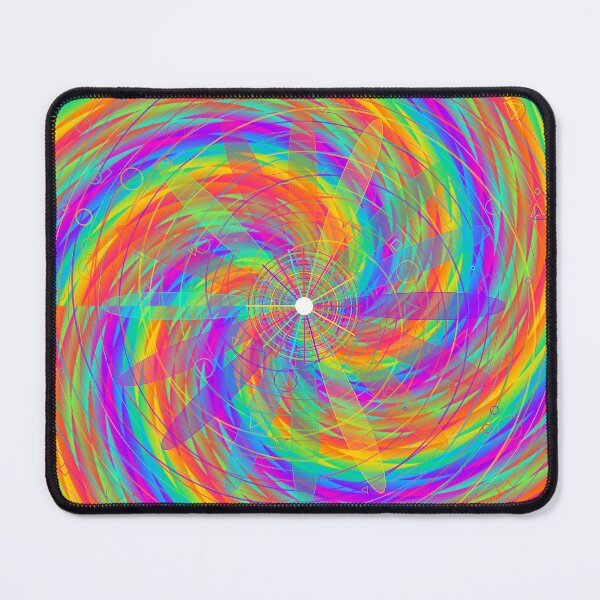 Item preview, Psychedelic Wall Art Print | Colorful Abstract Poster | Trippy Rainbow Decor | DigitalDownload | Maximalist Home Decor designed and sold by start-tool.