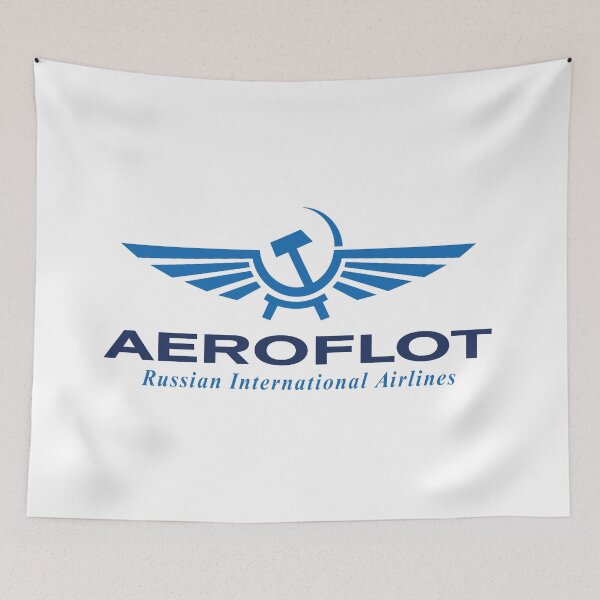 Item preview, Aeroflot Russian Airlines 1997 Logo designed and sold by RetroAviation.