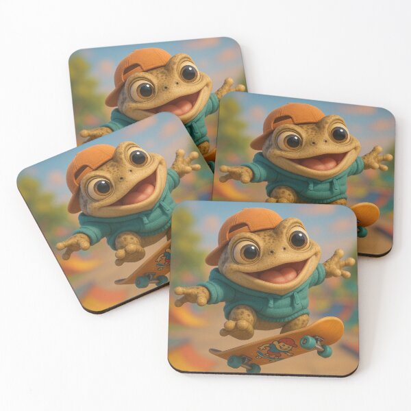 Aperçu de l'œuvre Patineur Toad créée et vendue par Sillytoe.