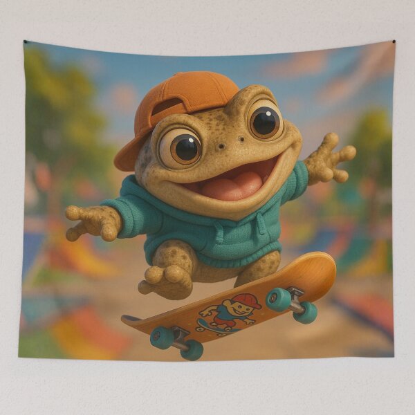 Item preview, Sapo patinador designed and sold by Sillytoe.