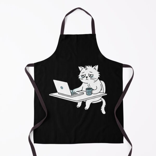 Item preview, Programmer Cat – Funny Work Life Design designed and sold by Dogandesighn.