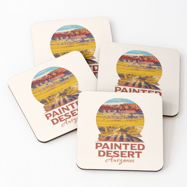 Item preview, Vintage Arizona Painted Desert Travel Badge designed and sold by LinaValearte.