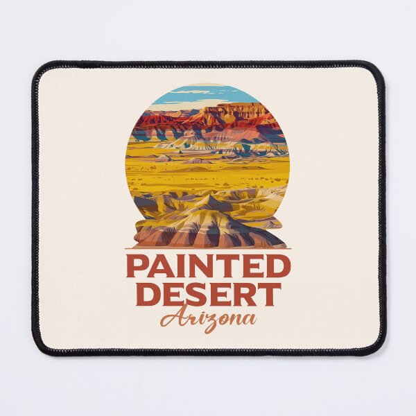 Item preview, Vintage Arizona Painted Desert Travel Badge designed and sold by LinaValearte.