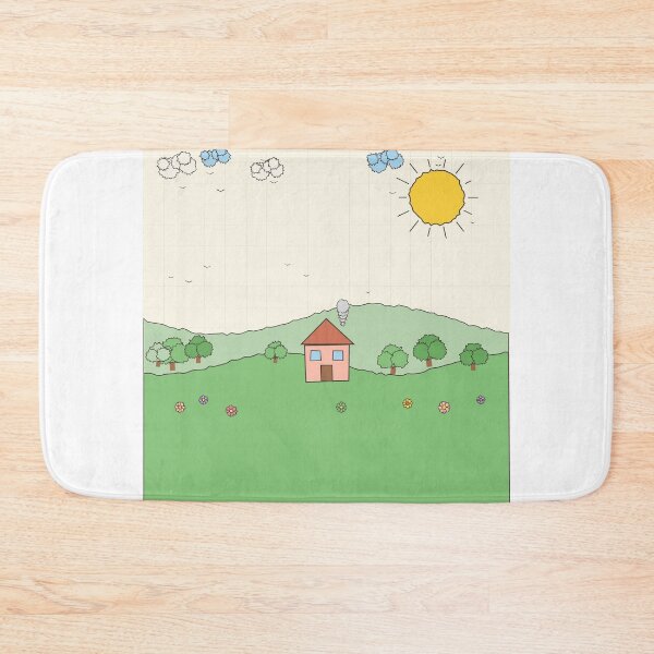 Item preview, Naive Folk Art Print | Whimsical Countryside Illustration | Cute Hand Drawn Wall Art | Cozy Home Decor designed and sold by start-tool.