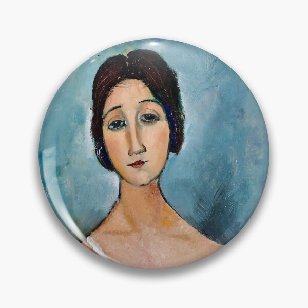Item preview, Beautiful Woman After Modigliani  designed and sold by Vicky Brago-Mitchell®.