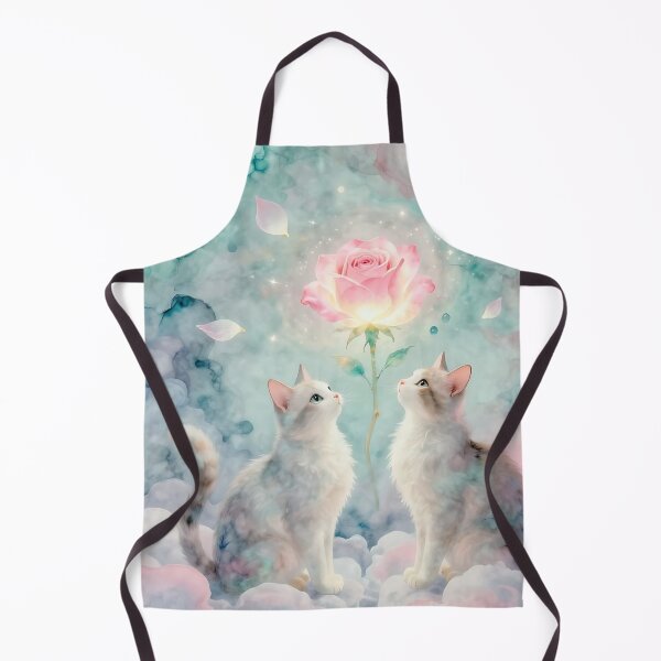 Item preview, Two Cute Cats and A Magical Rose designed and sold by Lightworker11.