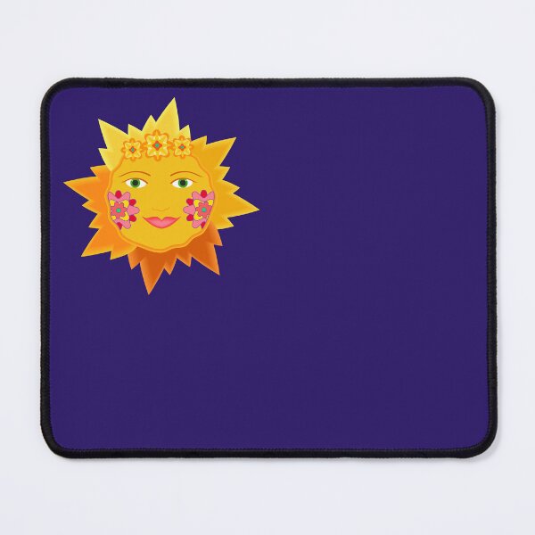 Item preview, Mexican Folk Art Sun Face – Colorful Fiesta Inspired Illustration designed and sold by Caterina@.