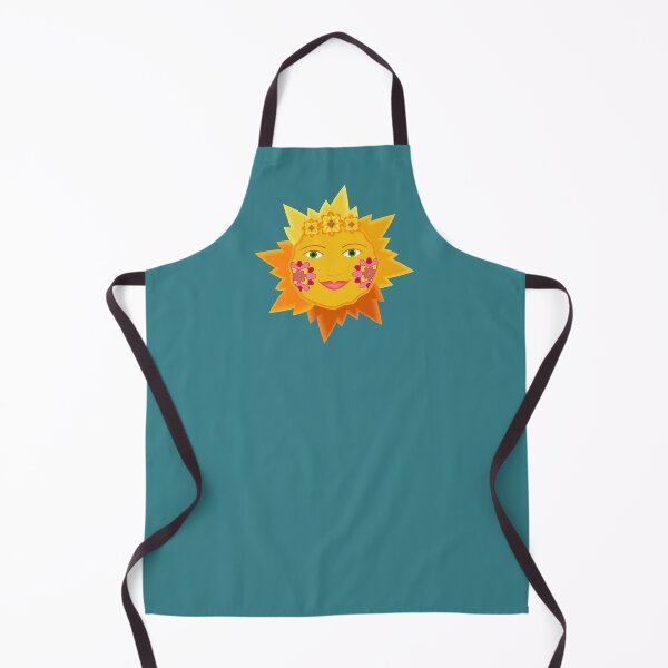 Item preview, Mexican Folk Art Sun Face – Colorful Fiesta Inspired Illustration designed and sold by Caterina@.