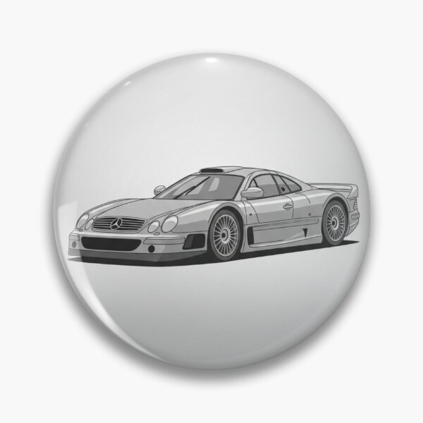 Item preview, Mercedes-Benz CLG GTR Silver Supercar Vintage Polaroid Art designed and sold by Motorline44.