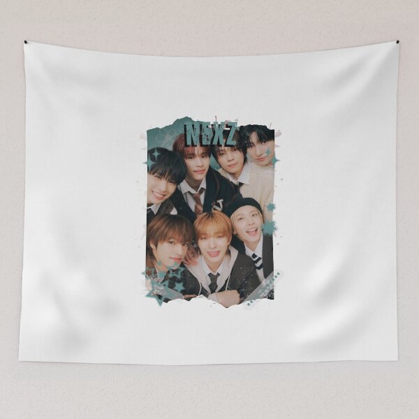 Item preview, NEXZZ Seven Member K-Pop Boy Group Portrait Korean Japanese boy band designed and sold by AJUNICE STUDIO.