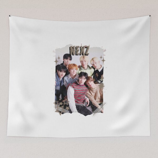 Item preview, NEXZZ Seven Member K-Pop Boy Group Portrait Korean Japanese boy band designed and sold by AJUNICE STUDIO.