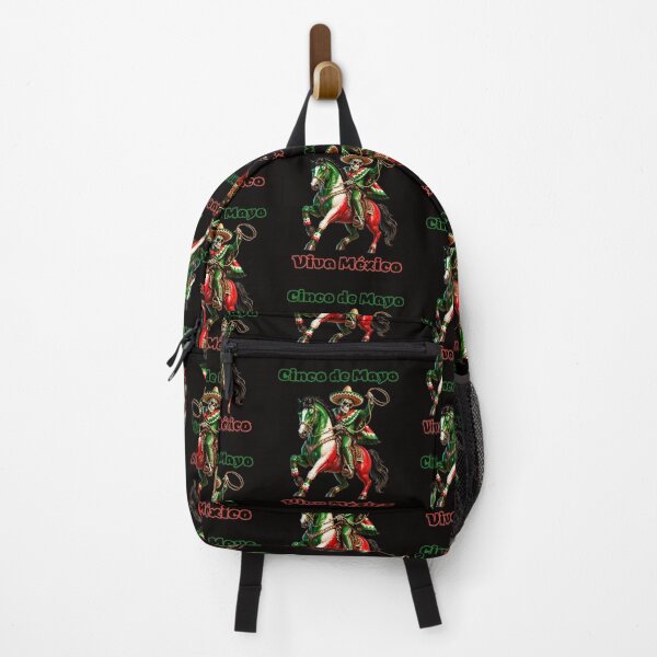 Item preview, Cinco de Mayo Skeleton Charro Riding Horse Viva Mexico Design designed and sold by ArtSpark Studio.