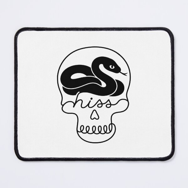 Item preview, Hiss Snake Creepy Cute Snake Skull Hiss Spooky Goth  designed and sold by gunaone-design.