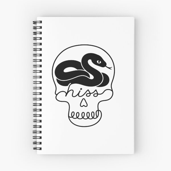 Item preview, Hiss Snake Creepy Cute Snake Skull Hiss Spooky Goth  designed and sold by gunaone-design.