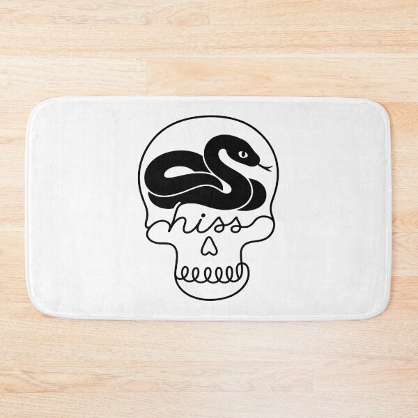 Item preview, Hiss Snake Creepy Cute Snake Skull Hiss Spooky Goth  designed and sold by gunaone-design.